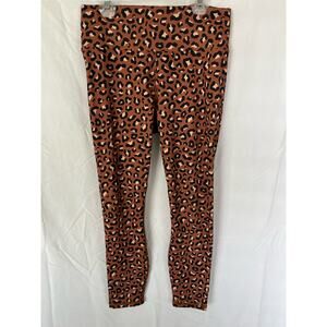 Fabletics PowerHold Leopard Print Leggings - Size Small (Approx)